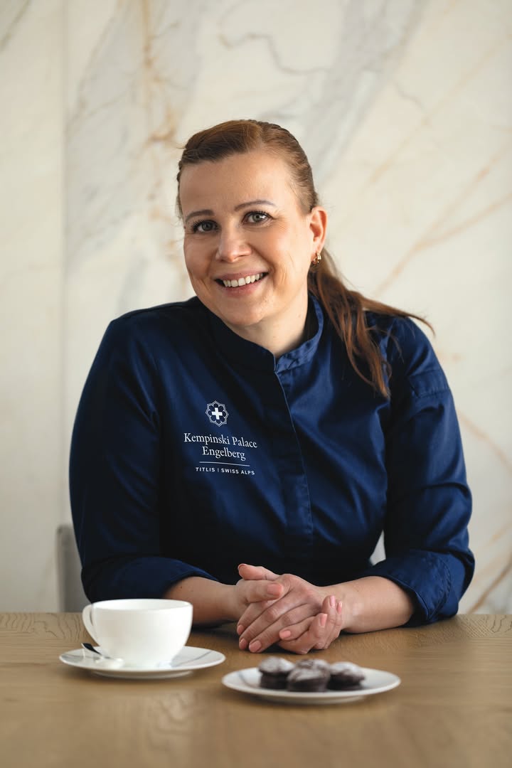 Michéle Müller, Director of Food & Beverage in charge of Culinary Operations im Kempinski Palace Engelberg