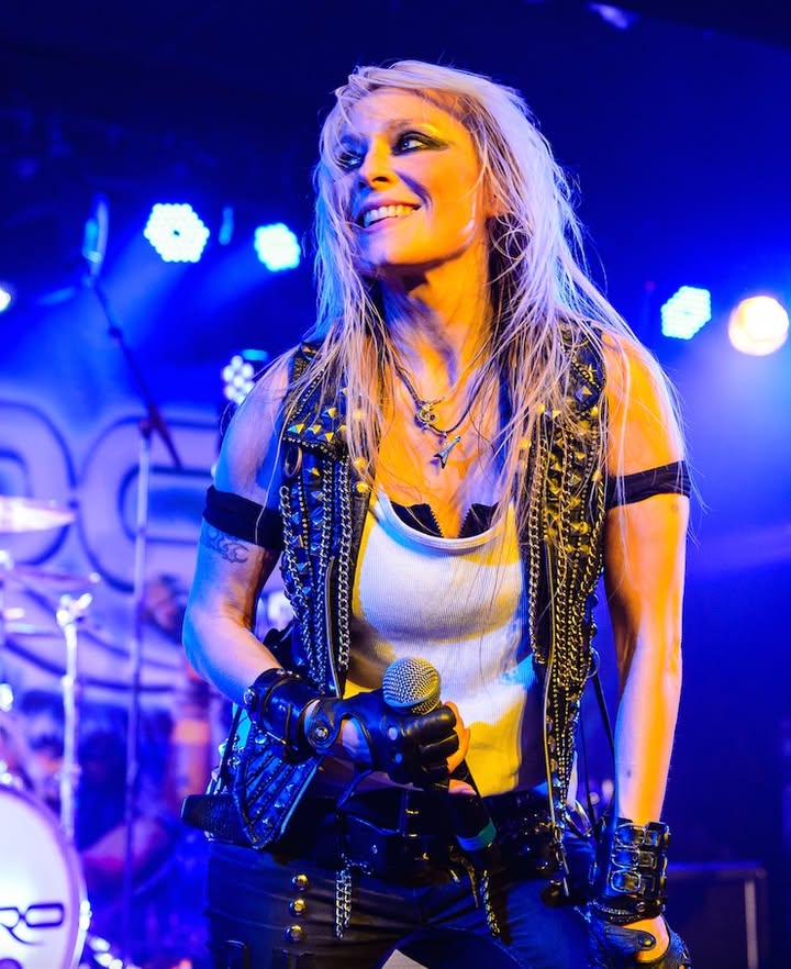 Doro live on stage. ©Rüdiger Knuth