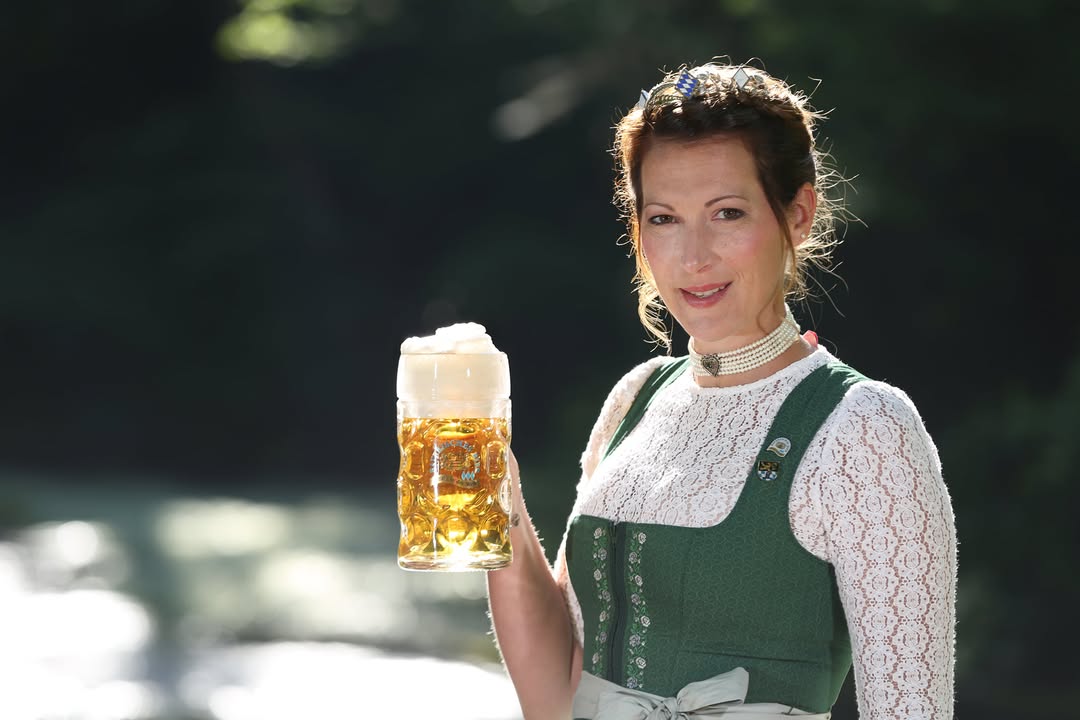 Bayerische Bierkönigin Sarah Jäger. Foto: Bayerischer Brauerbund