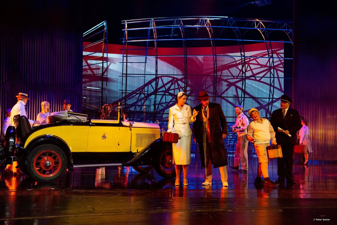Szene aus dem „Zeppelin – das Musical“. Bild: ©Michael Haefner