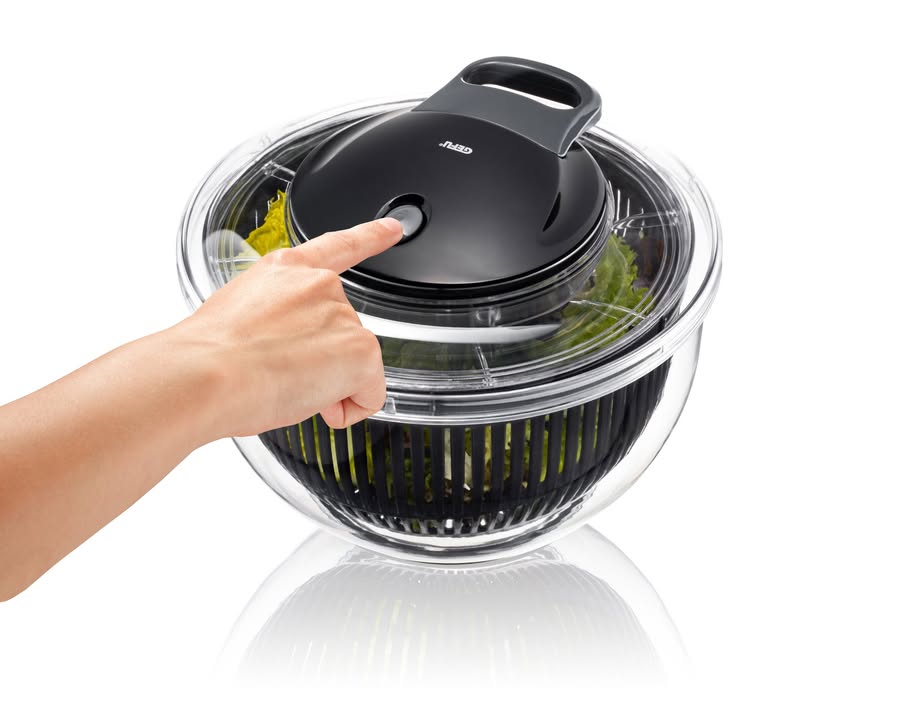Gefu Salatschleuder: Stopptaste