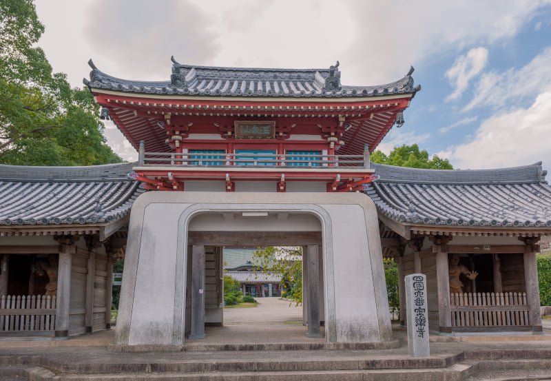 Tempel Shukubo Anrakuji Tokushima. Bild: © Setouchi Tourism