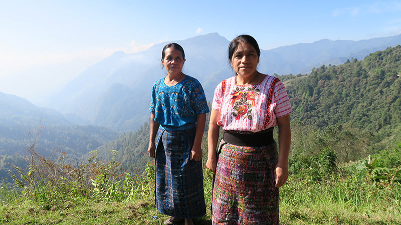 Frauen der Kooperative Asobagri aus Guatemala. Bild: Tchibo
