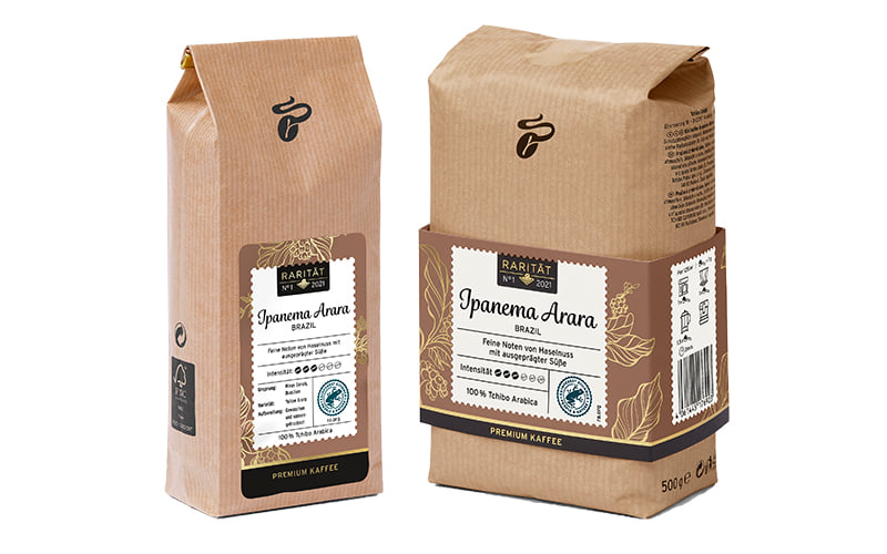 Die neue Rarität No.1 Ipanema Arara Brazil von der Farm "Ipanema Coffee". Bild: © Tchibo