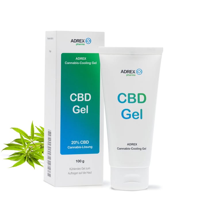 ADREX Cannabis-Cooling Gel:
+ Zieht schnell ein, fettet und klebt nicht.
+ Ohne Farbstoffe, Parabene, Silikone und Mineralöl-Derivate.
+ Ohne Phosphate, Sulfate, Formaldehyde und synthetische Duftstoffe.