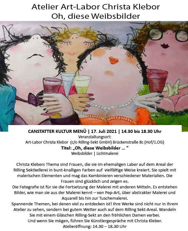 Art-Labor Christa Klebor „Oh, diese Weibsbilder ...“ | Weibsbilder |Lichtmalerei