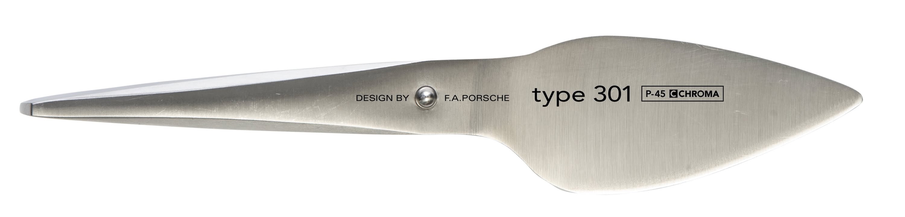 Chroma P-45 Parmesanmesser der Serie type 301 – Design by F.A. Porsche