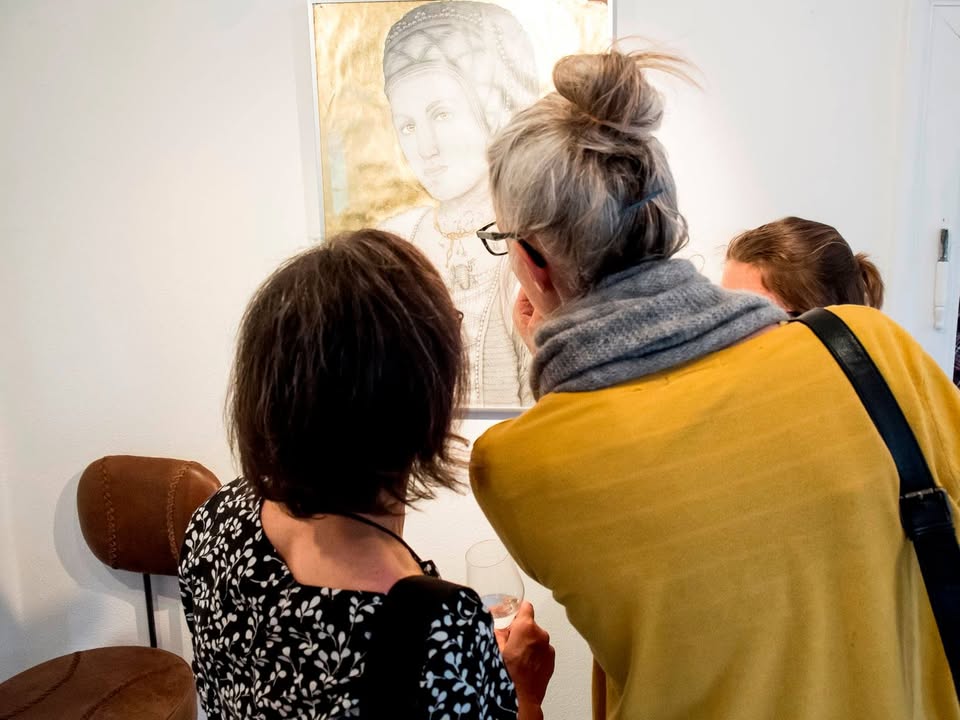 Kunst im Auge der Betrachter. Foto: Kirsten Luna Sonnemann