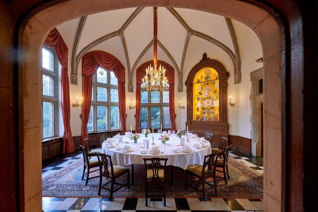 Schlosshotel Kronberg (SHK) Kleiner Speisesaal: ©Michael Holz Fotografie