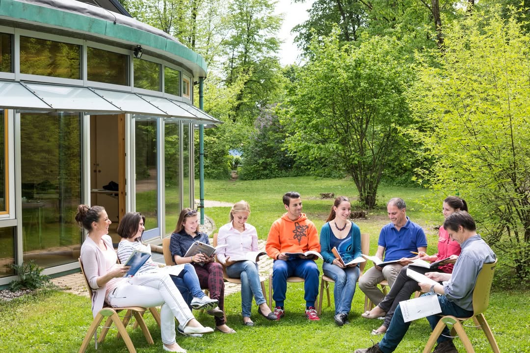 Deutsch als Fremdsprache am Ökologischen Bildungszentrum. Foto © MVHS