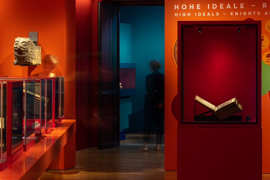 Codex Manesse. Foto: @ Radek Brunecky; Ausstellungsgestaltung Holzer Kobler Architekturen