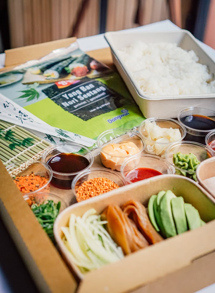 Sushi Box zum Selberrollen