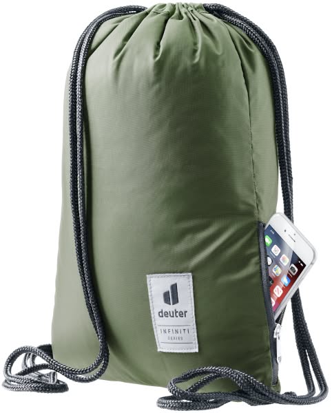 Gymbag, Sportbeutel mit Kordelzug als Schulterträger. Foto: deuter INFINITI