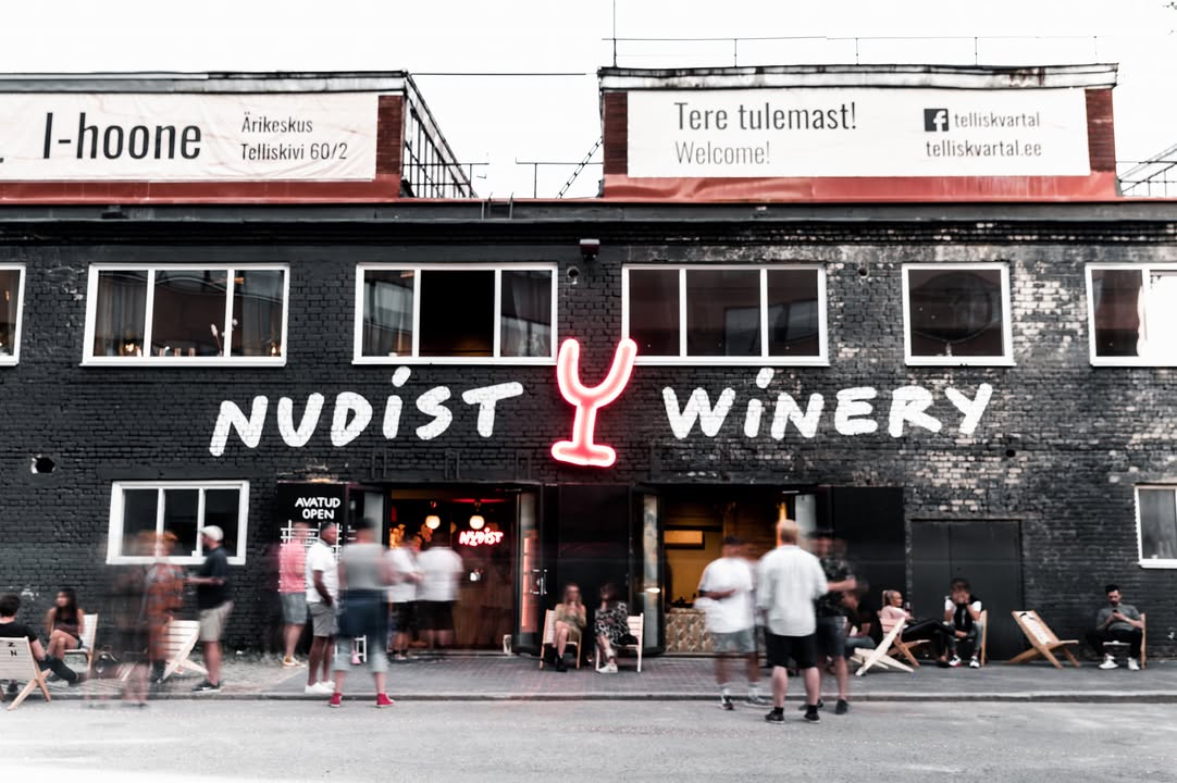 Die Bar und Winery Peenjoogivabrik Nudist. Foto: Visit Estonia