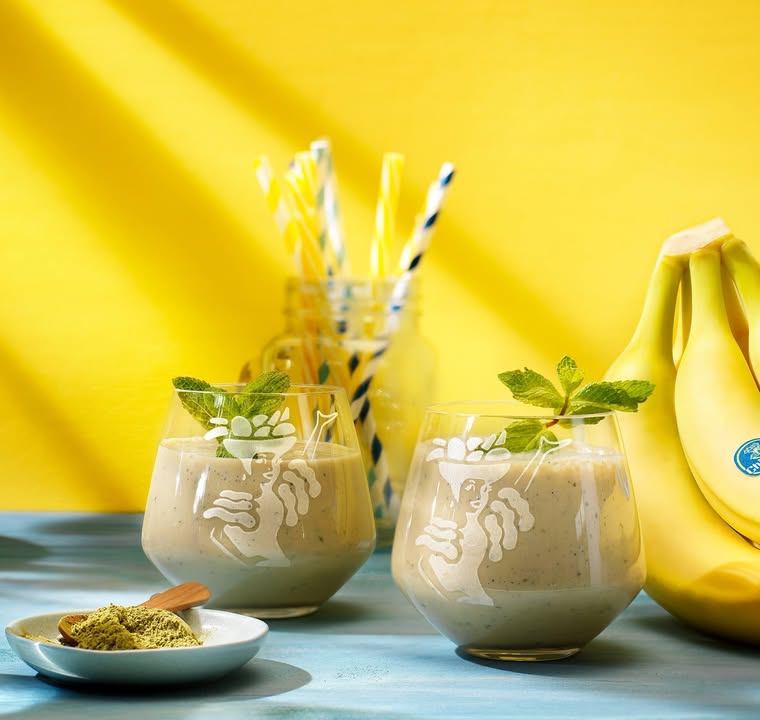 Green tea Chiquita banana shake. Bild: ©Chiquita