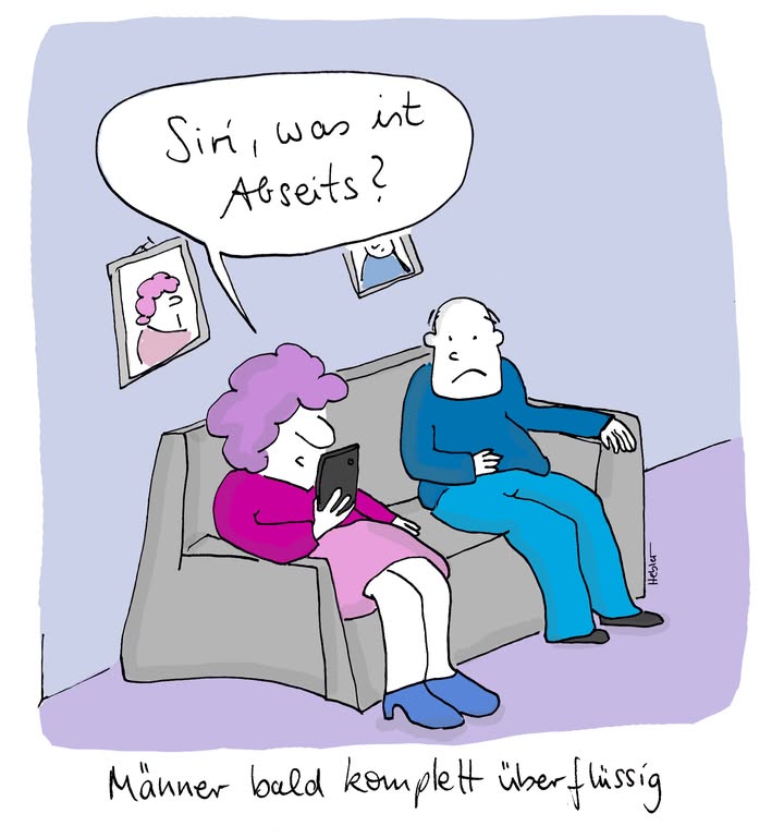 © Ruth Hebler, Männer bald komplett überflüssig