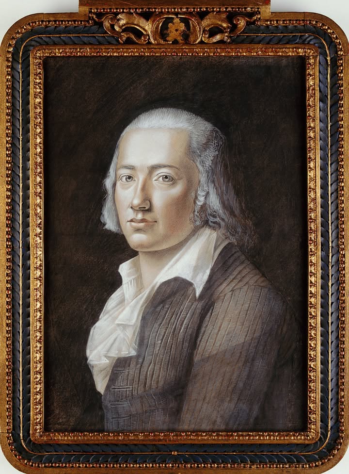 Friedrich Hölderlin Porträt von Franz Carl Hiemer 1792. Bild: DLA Marbach