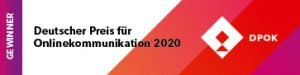 dpok2020 Gewinner Shortlist/Beste Nachhaltigkeitskommunikation